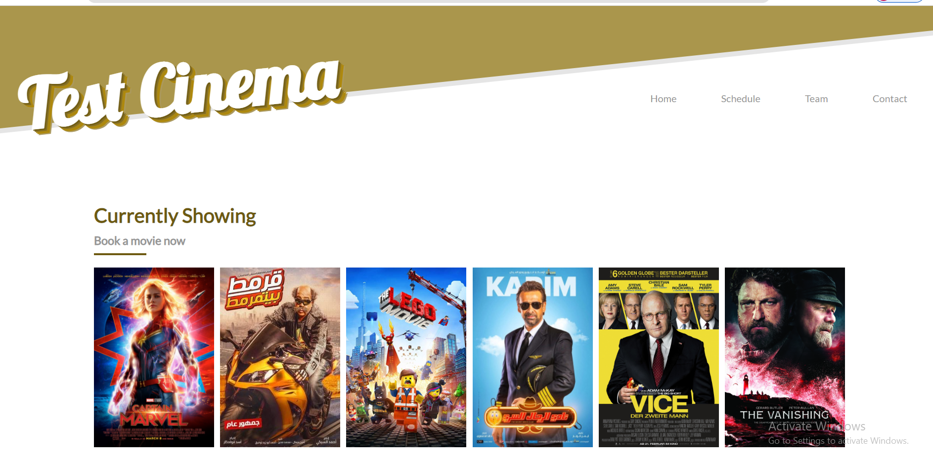 ONLINE MOVIE TICKET BOOKING PLATFORM FOR EASY RESERVATIONS